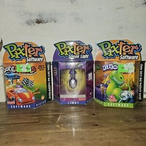 Fisher Price Pixter Color Software Screen Light Cool Wheels Dino Draw Games NIB